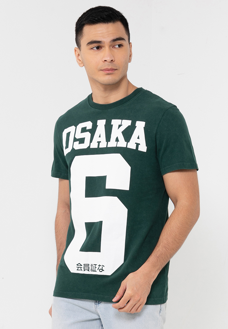 Superdry Osaka 6 Puff 印花T恤