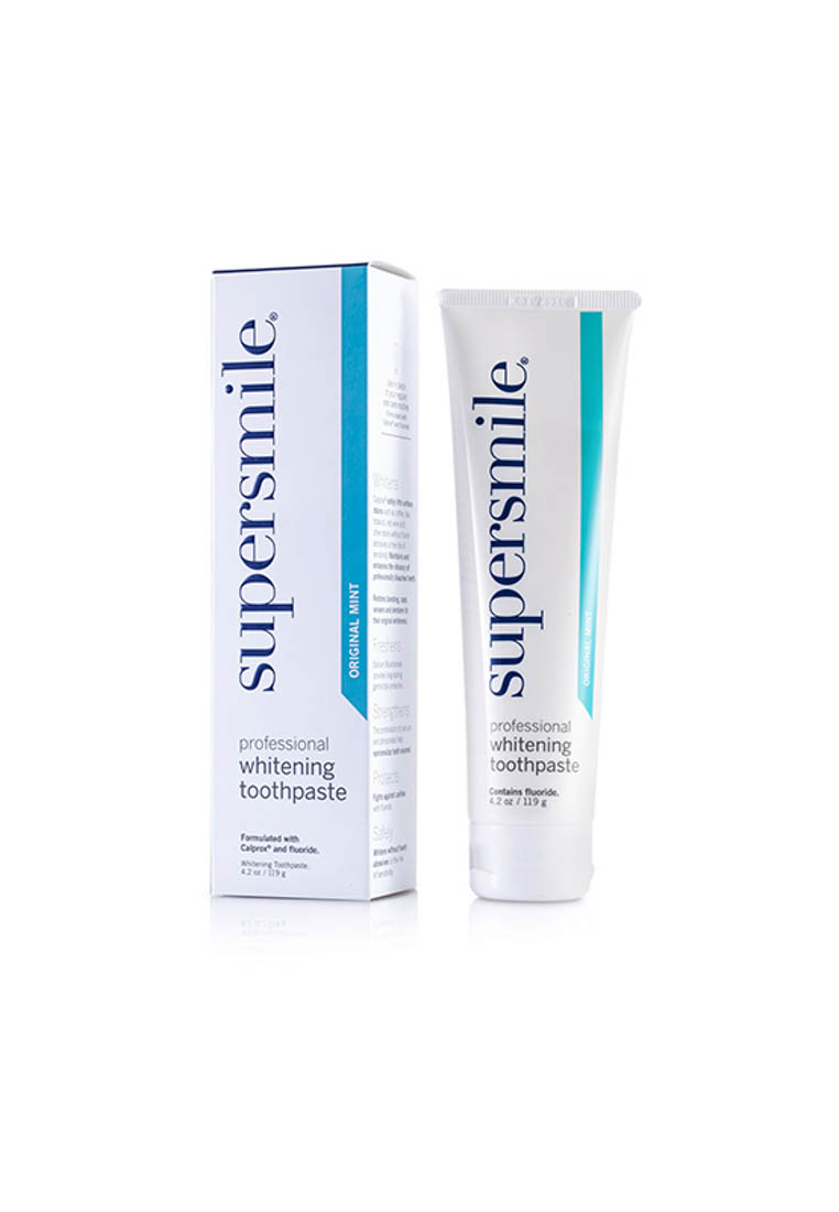 Supersmile SUPERSMILE - 專業美白牙膏Professional Whitening Toothpaste - Original Mint 119g/4.2oz