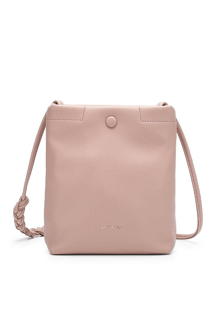 Swiss Polo Women's Sling Bag / Crossbody Bag (斜背包) - 粉紅色