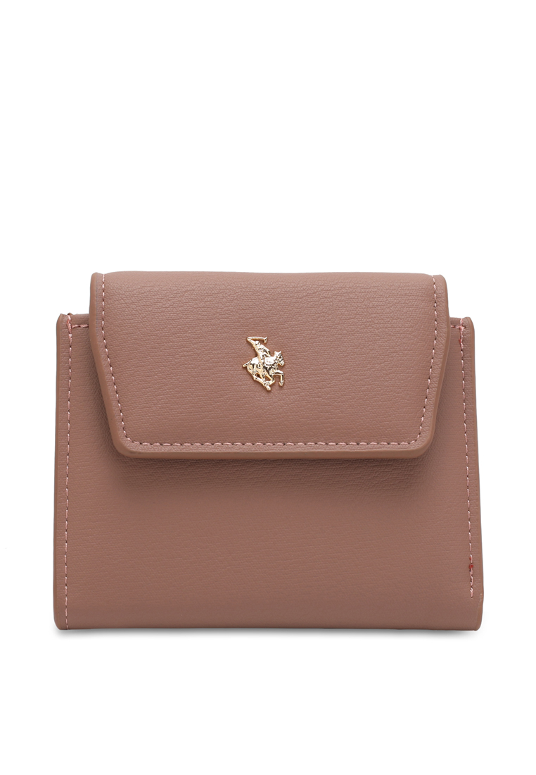 Swiss Polo Women's Short Purse With Coin Compartment (皮夾及零錢包) - 紫色