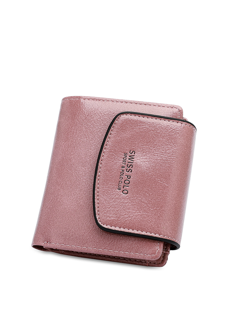 Swiss Polo Women's Short Wallet / Purse (皮夾) - 粉紅色