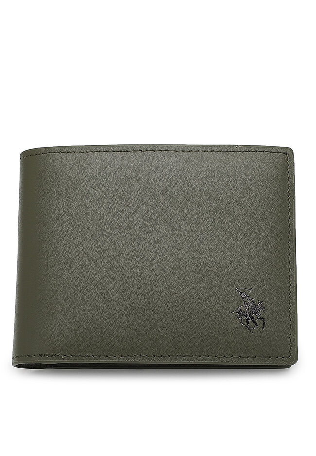 Swiss Polo Genuine Leather RFID Short Wallet