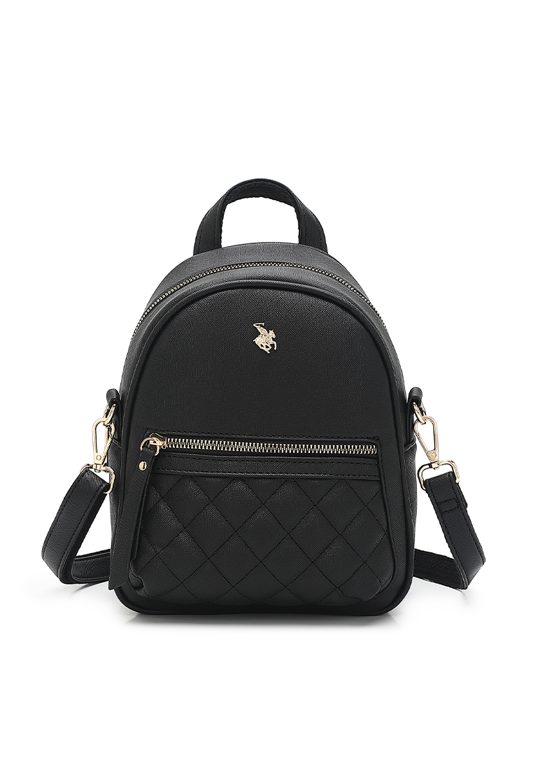Swiss Polo Women's Backpack (後背包) - 黑色