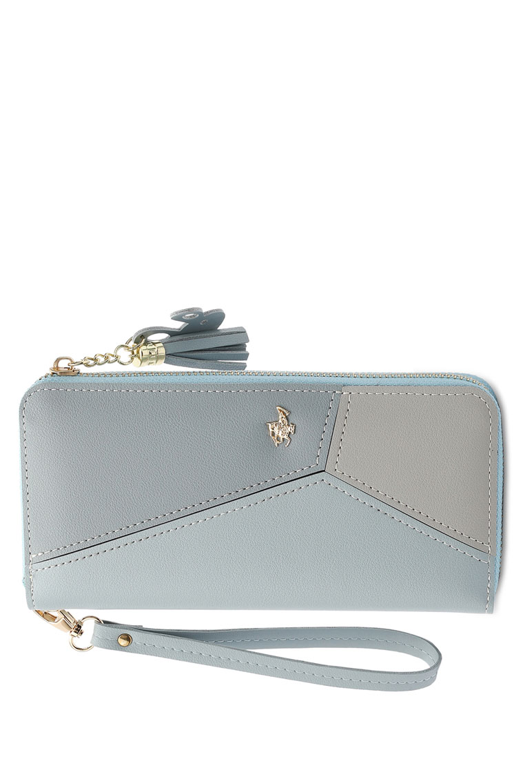 Swiss Polo Women's Clutch Purse / Wallet (皮夾) - 藍色