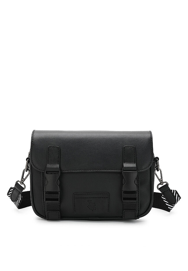 Swiss Polo Casual Messenger Bag / Crossbody Bag / Sling Bag (斜背包) - 黑色