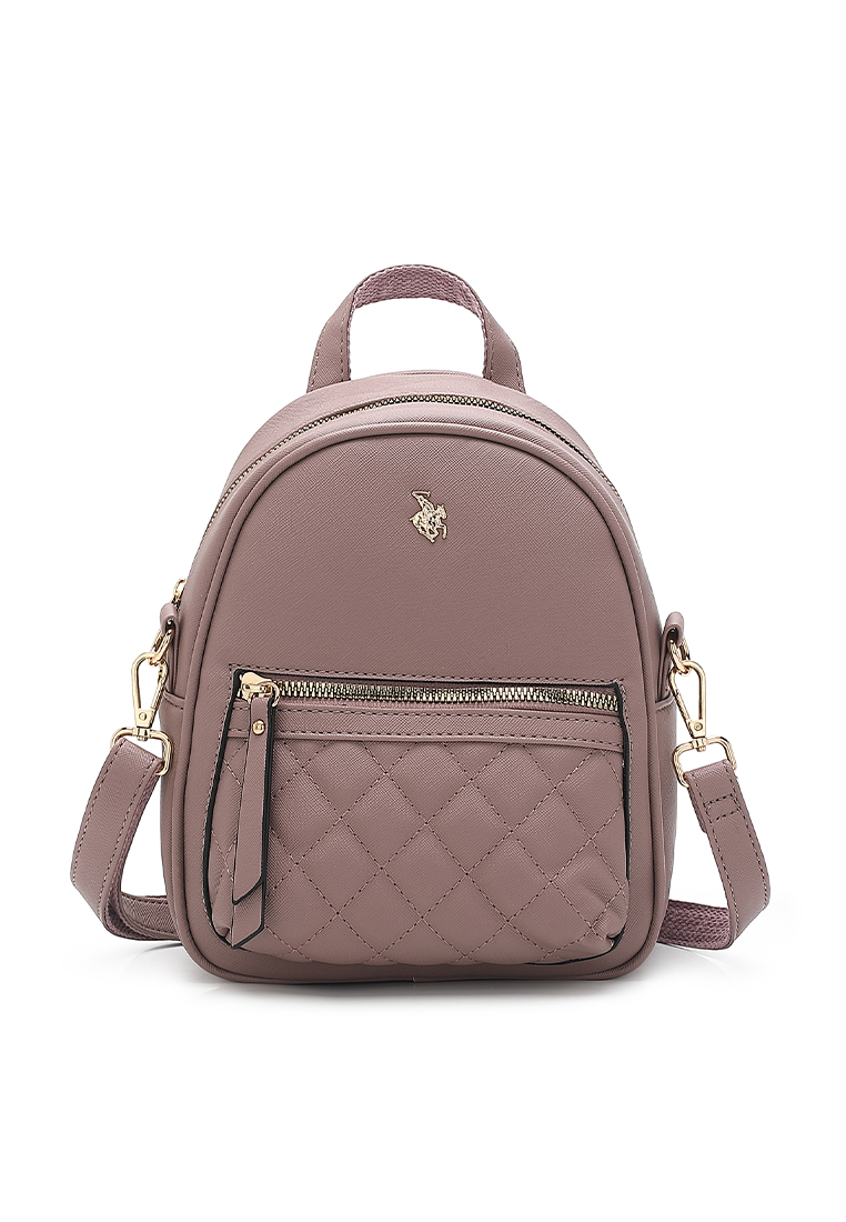 Swiss Polo Women's Backpack (後背包) - 褐色