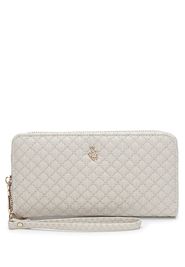 Swiss Polo Quilted Long Purse / Wallet (長皮夾) - 白色