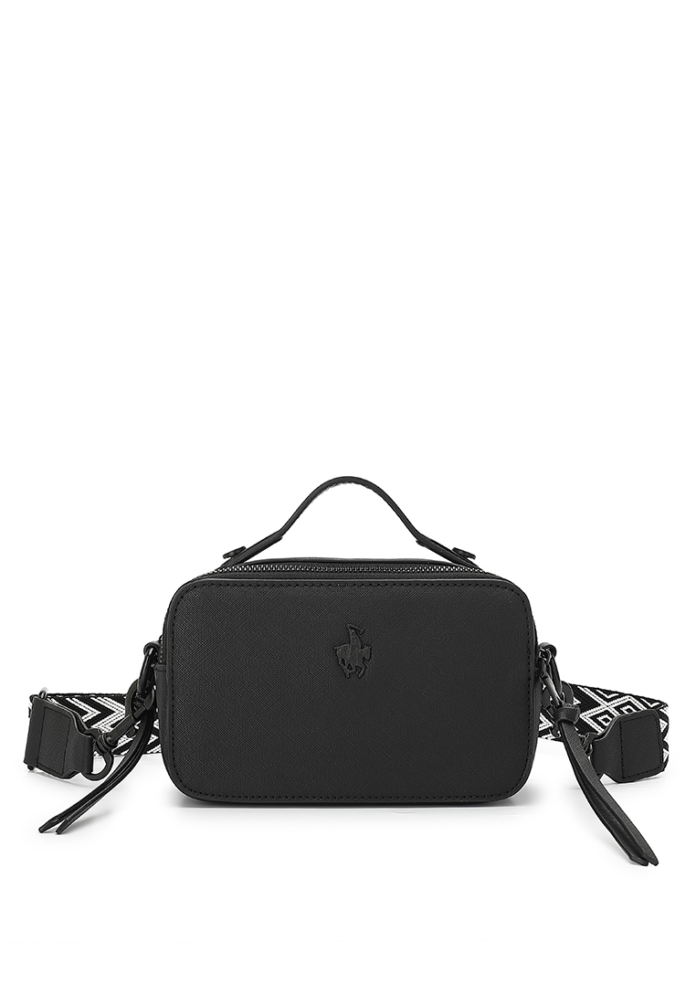 Swiss Polo Women's Sling Bag / Crossbody Bag (斜背包) - 黑色