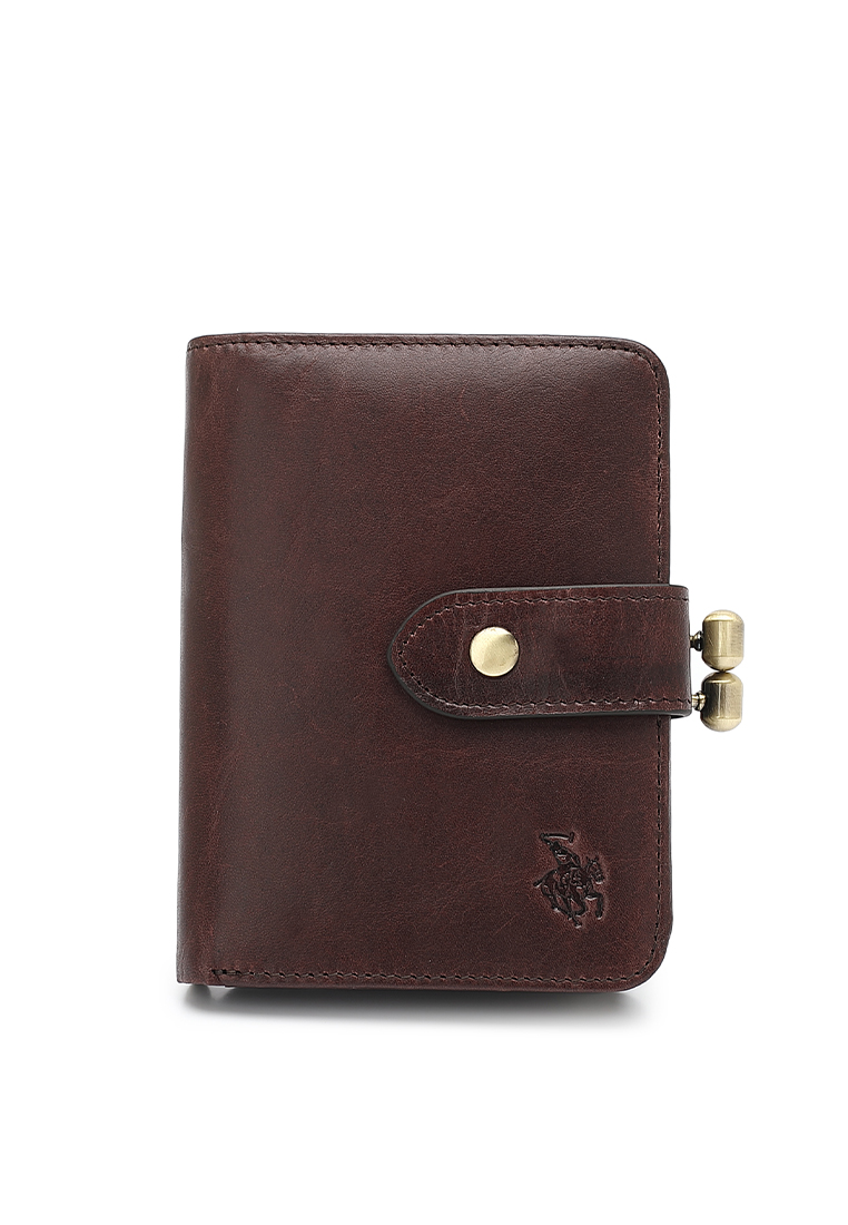 Swiss Polo Genuine Leather RFID Wallet (皮革皮夾) - 褐色