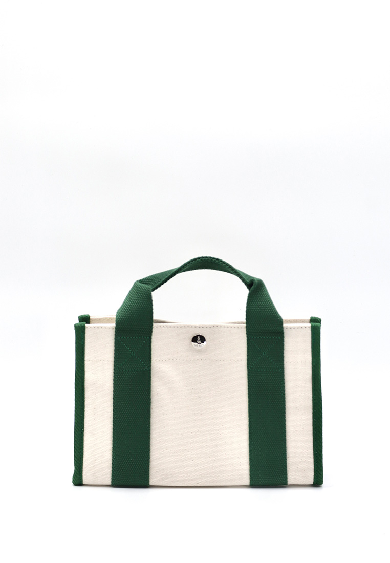 The Ally Mini Luna Bag 帆布兩用斜背手提袋 - 綠色