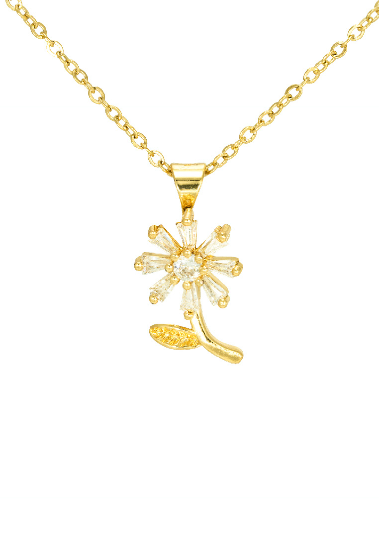 The Antecedent Store Spinning Daisy Necklace