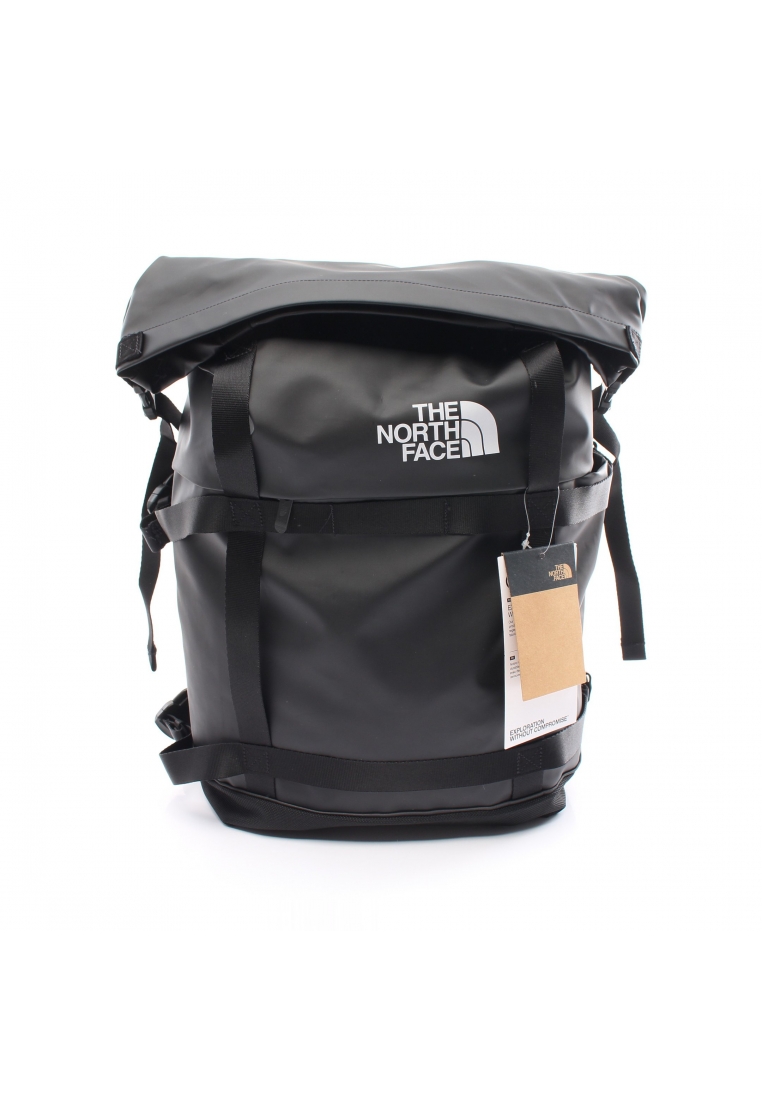 二奢 Pre-loved The North Face COMMUTER PACK ROLL TOP Backpack rucksack black