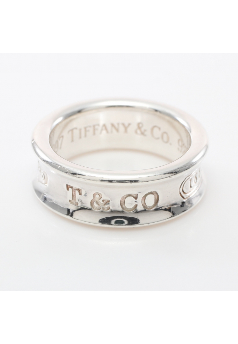二奢 Pre-loved Tiffany & Co 1837 Narrow ring ring SV925 Silver