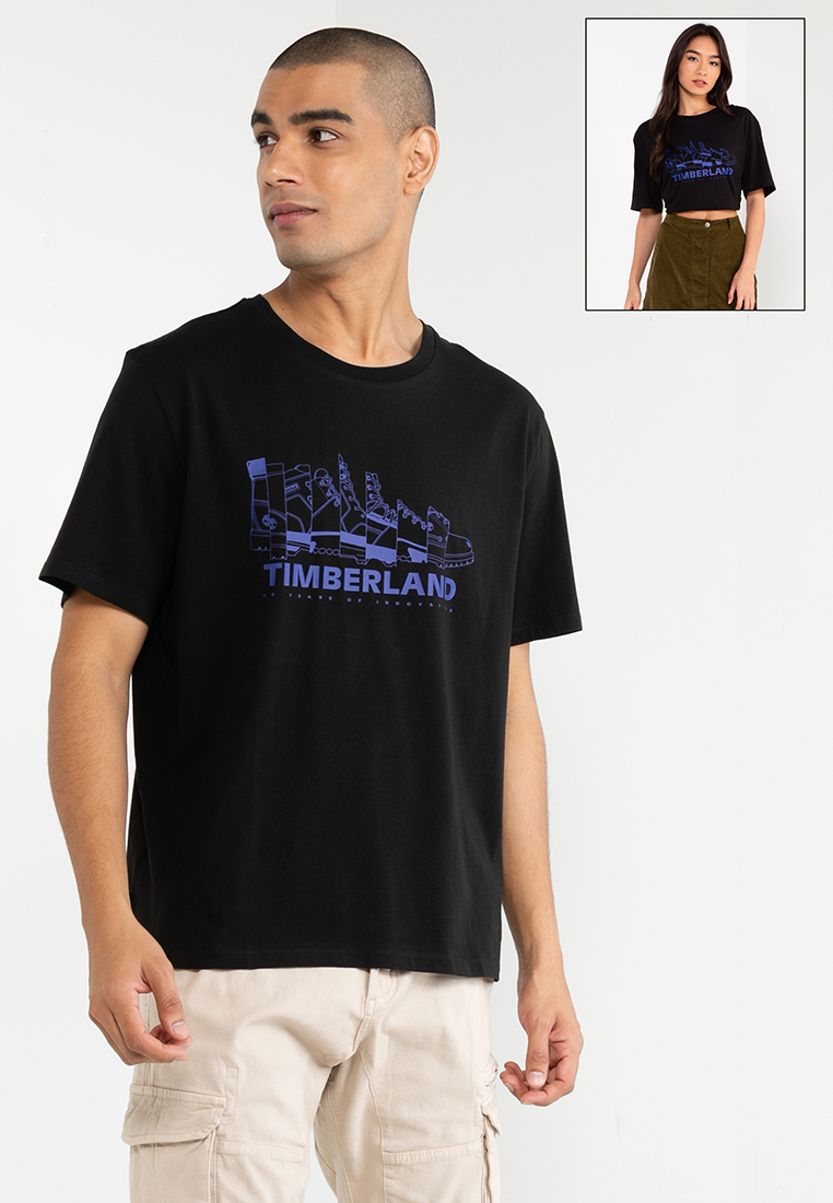 Timberland Front Spliced Boots Graphic Tee