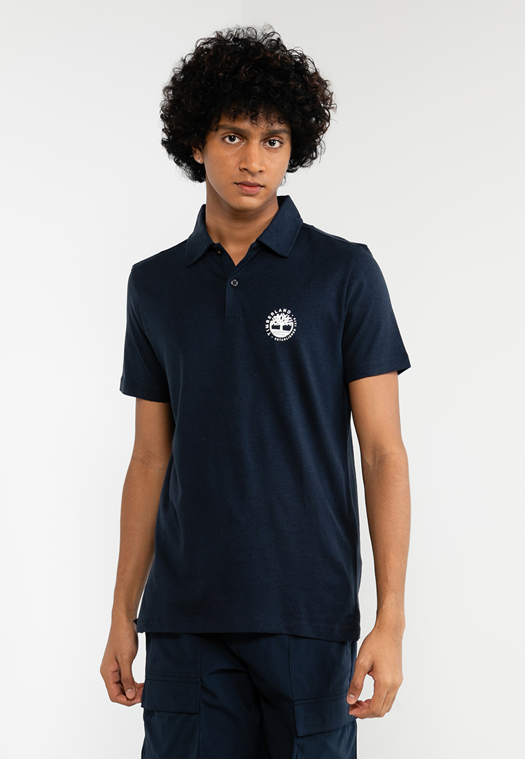 Timberland Short Sleeve Refibra Logo Regular Polo Shirt