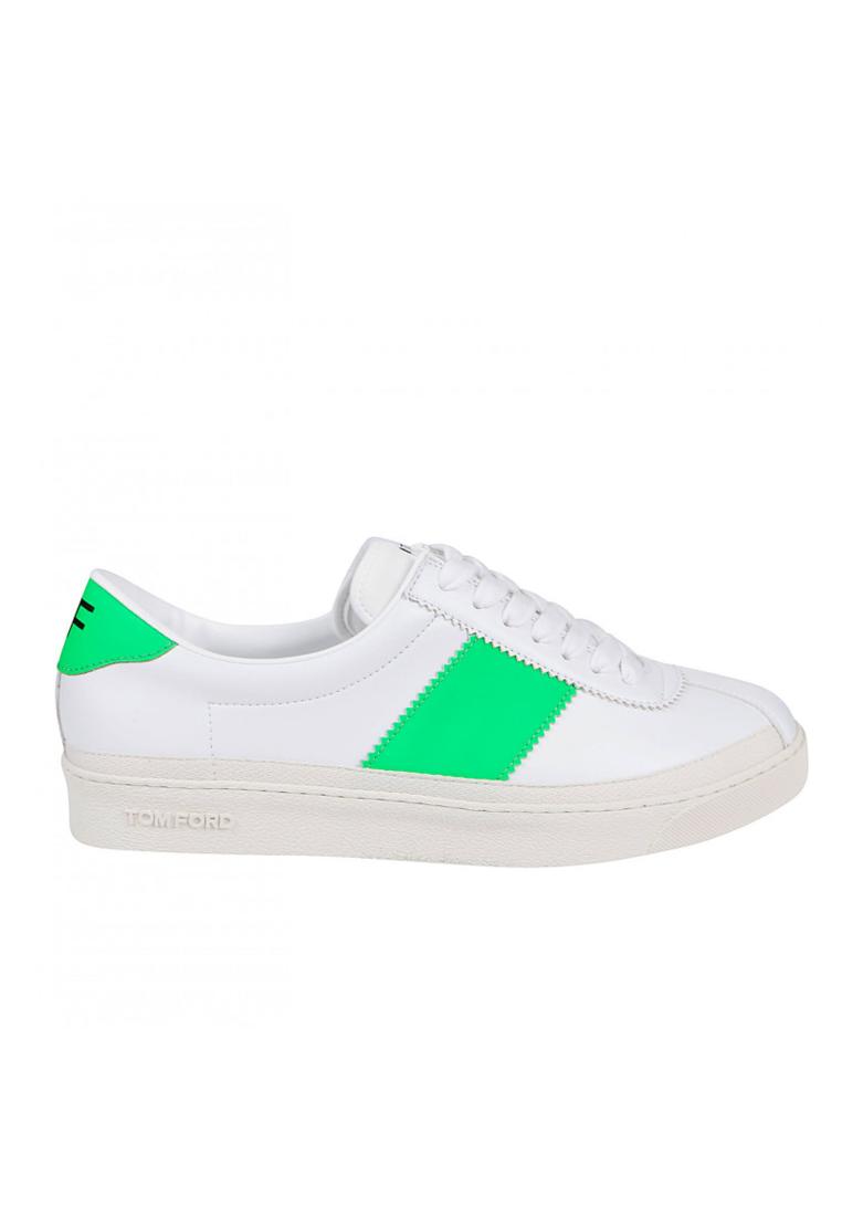 Tom Ford Leather Sneakers - TOM FORD - White