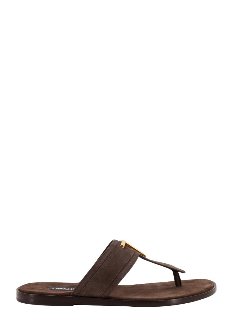 Tom Ford Leather sandals - TOM FORD - Brown