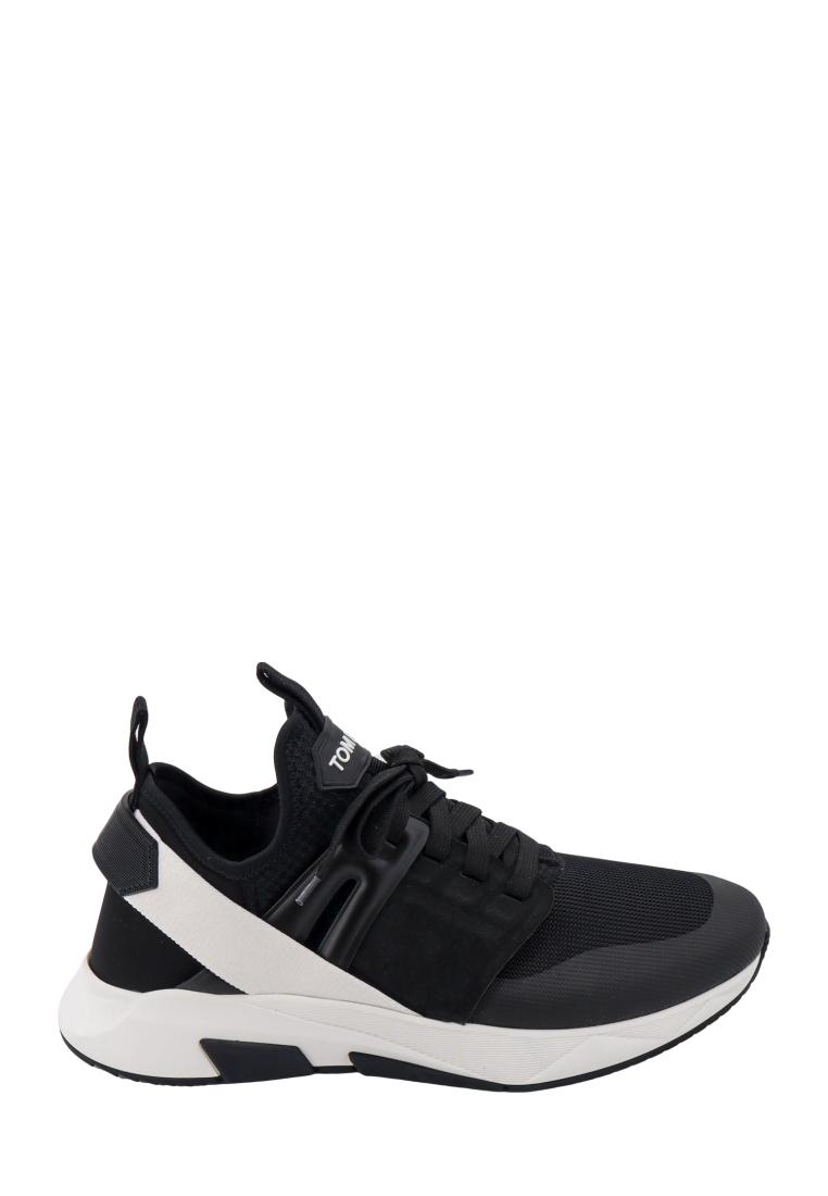 Tom Ford Nylon and suede sneakers - TOM FORD - Black