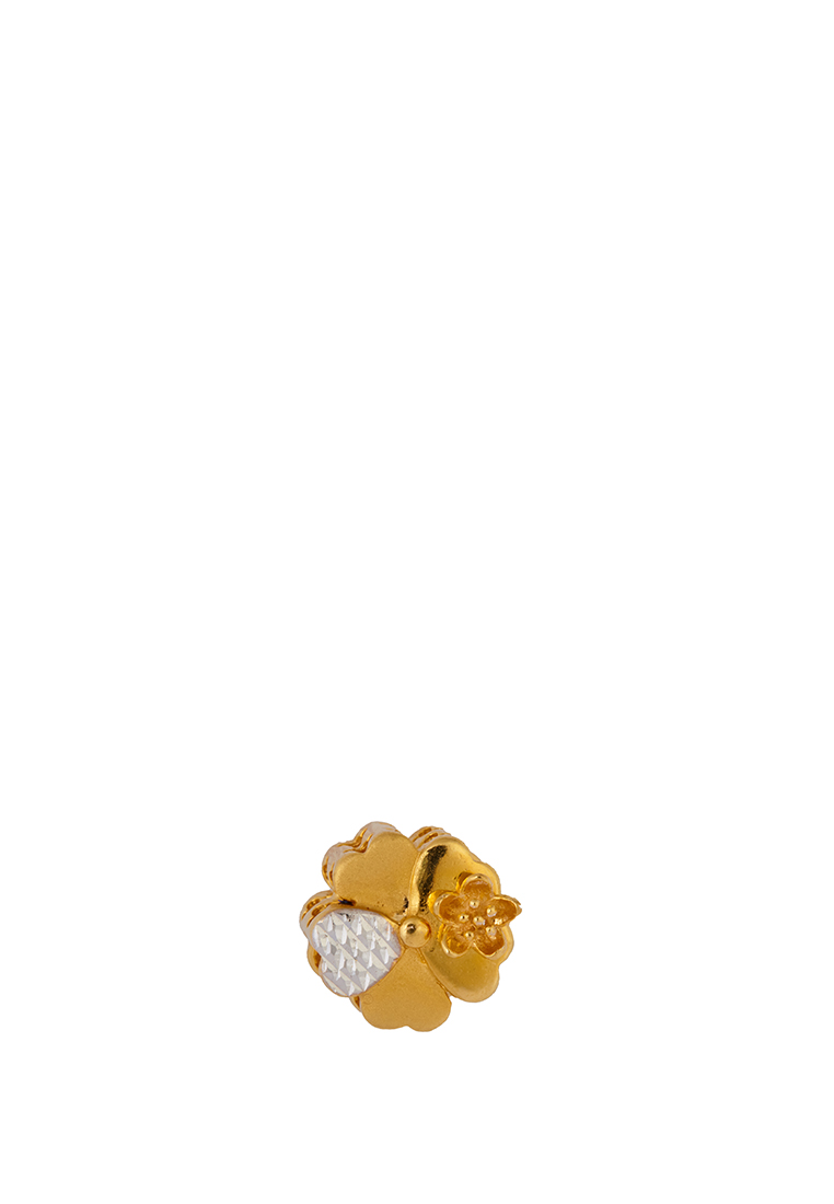 TOMEI Love Garden Charm - Colors of Memories, Yellow Gold 916
