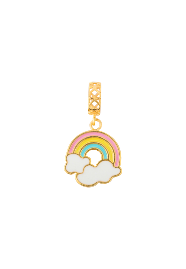 TOMEI [Online Exclusive] Over the Rainbow Charm, Yellow Gold 916