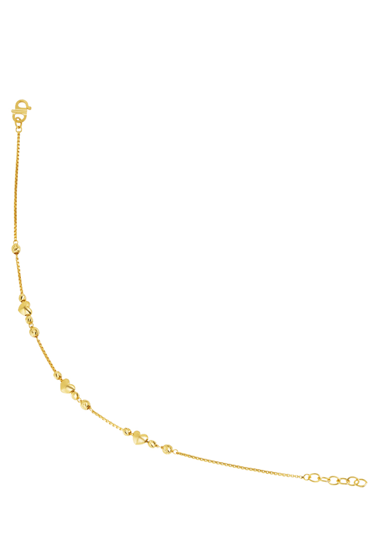 TOMEI Love Beads Bracelet, Yellow Gold 916