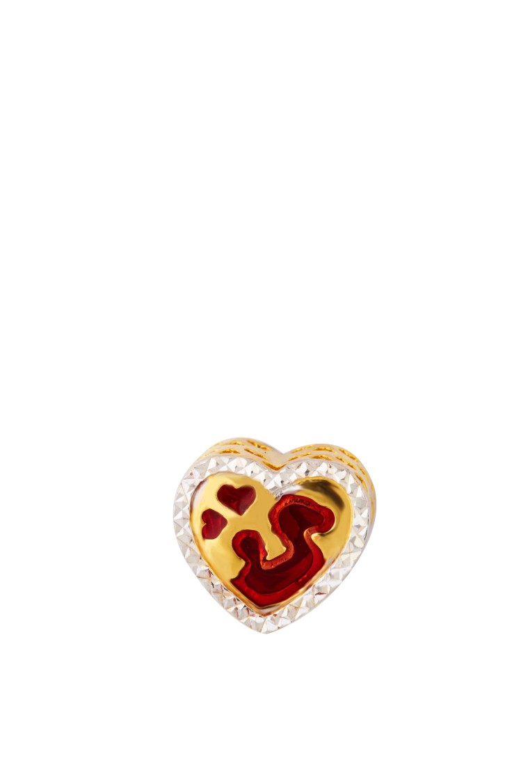 TOMEI Mother's Love of Eternity Charm, Yellow Gold 916
