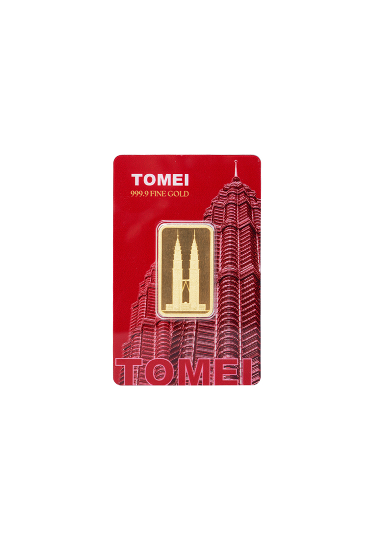 TOMEI [Tomei Exclusive] KLCC Twin Towers Wafer | 20 Grams | Fine Gold 9999