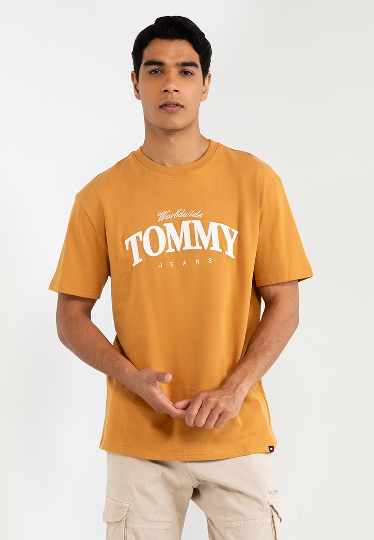 Tommy Hilfiger 普通大學奢華T恤 - Tommy Jeans