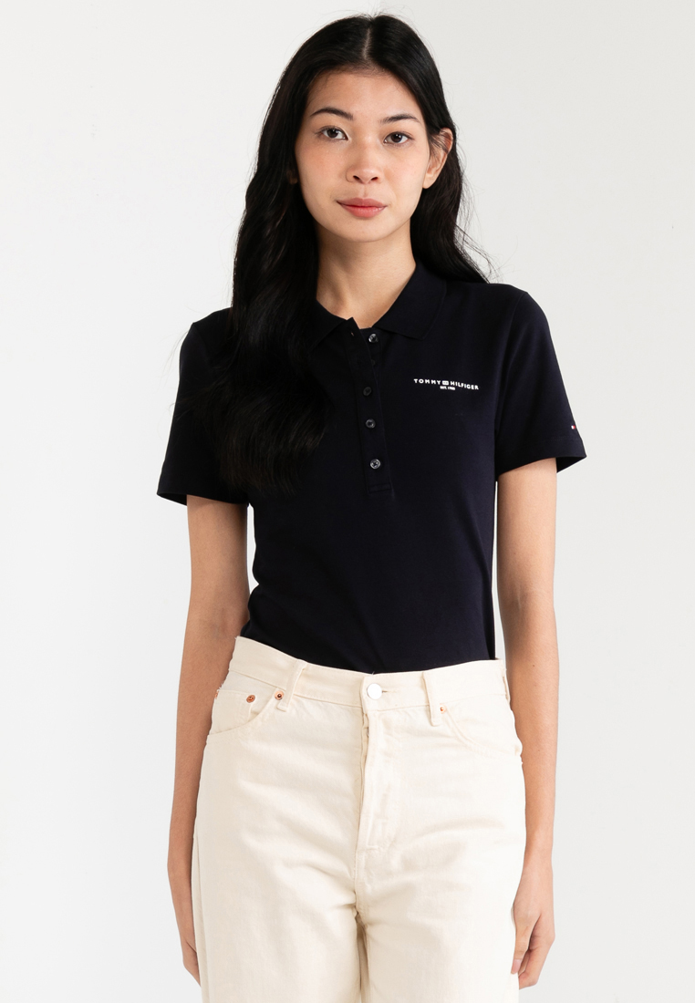 Tommy Hilfiger Slim Mini Corp Logo Polo Shirt