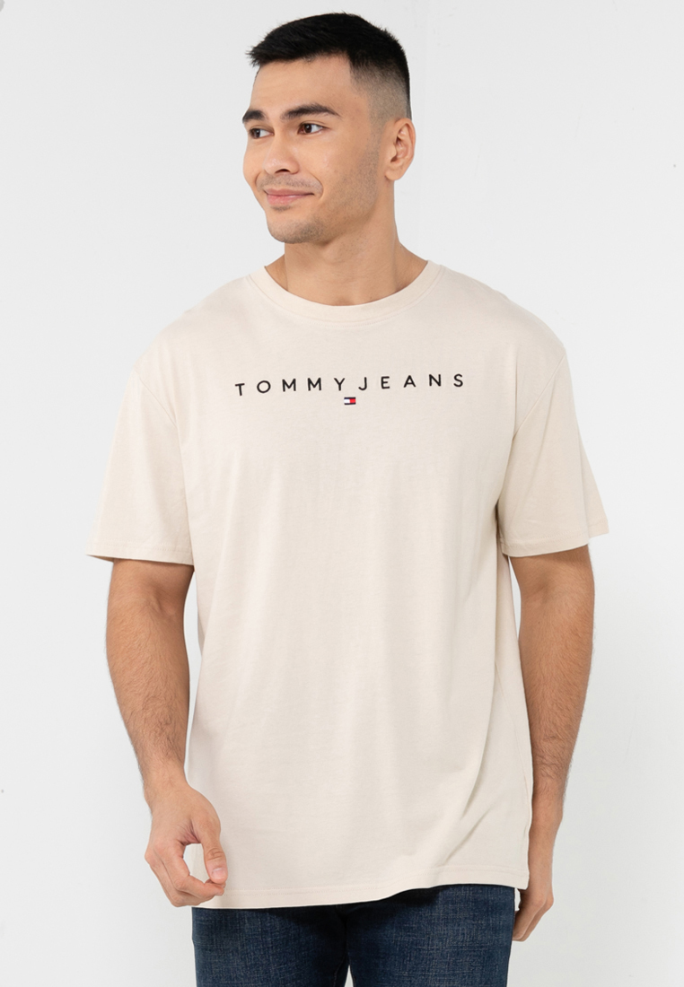 Tommy Hilfiger Logo Crew Neck T-Shirt - Tommy Jeans