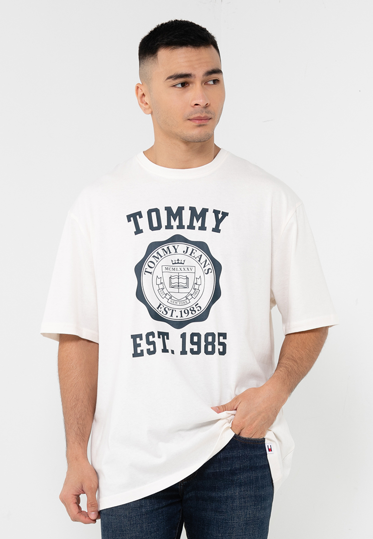 Tommy Hilfiger Crest Varsity T恤 - Tommy Jeans