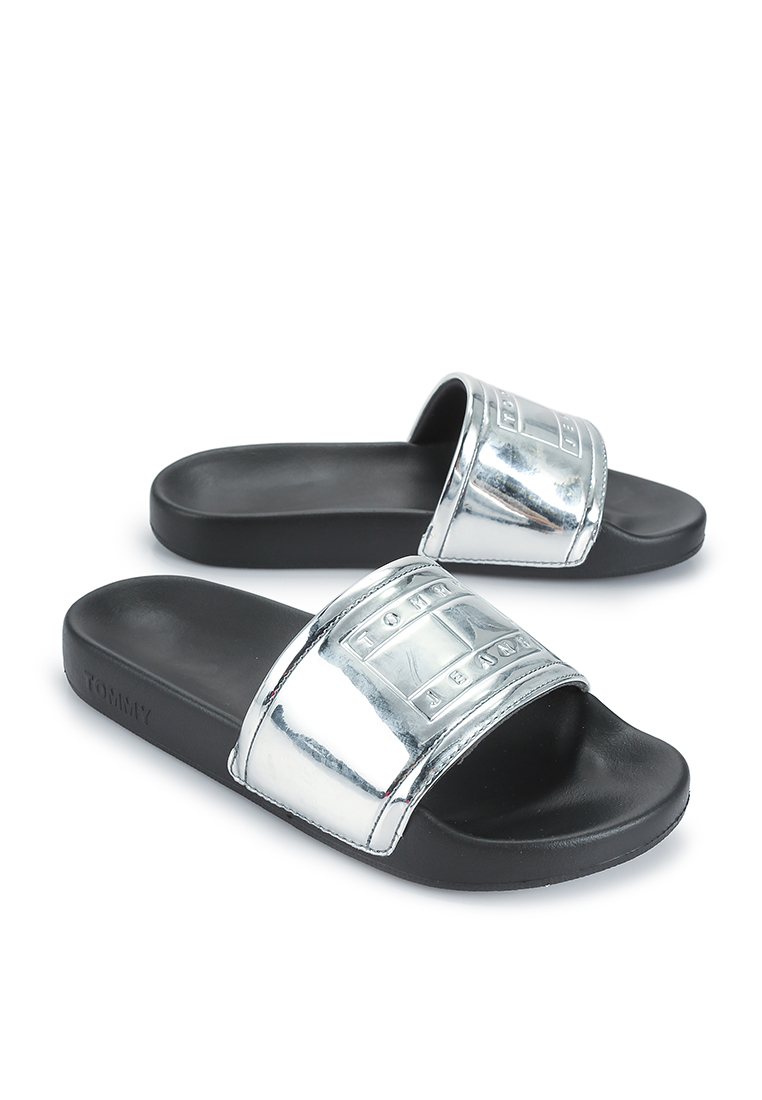 Tommy Hilfiger Metallic Pool Slide Sandals