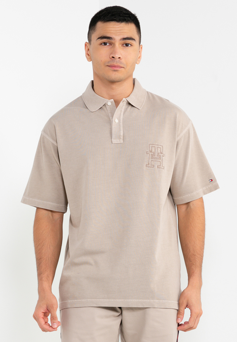 Tommy Hilfiger Monogram Logo Polo Shirt
