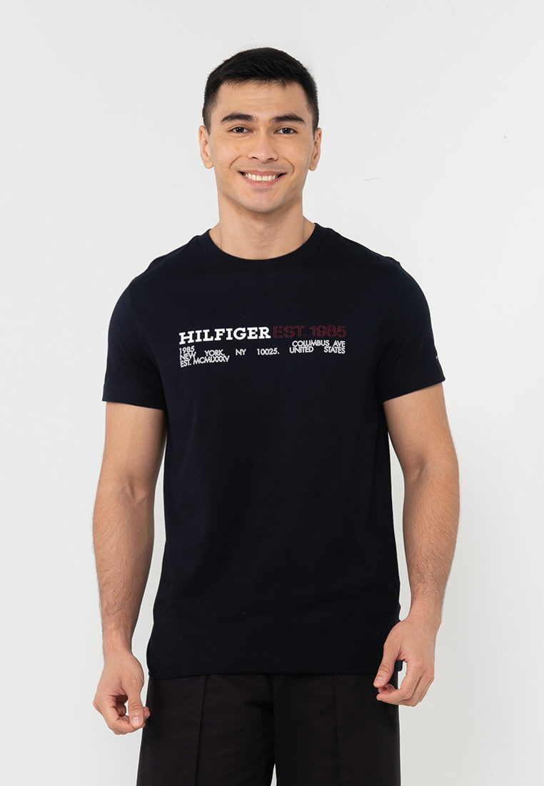 Tommy Hilfiger Hilfiger 胸前商標T恤