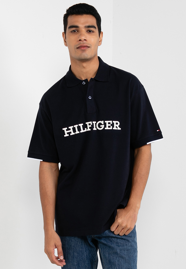 Tommy Hilfiger Monotype Structure Archive Polo Shirt