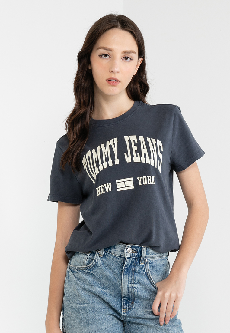 Tommy Hilfiger Washed Varsity Tee - Tommy Jeans