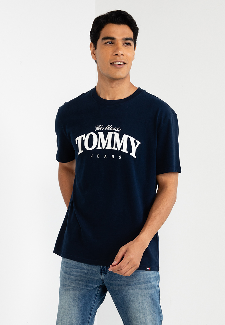 Tommy Hilfiger 普通大學奢華T恤及- Tommy Jeans