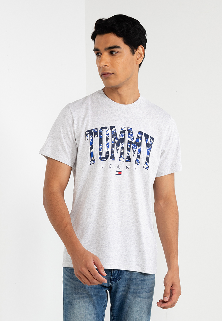 Tommy Hilfiger 迷彩學院風T恤 - Tommy Jeans