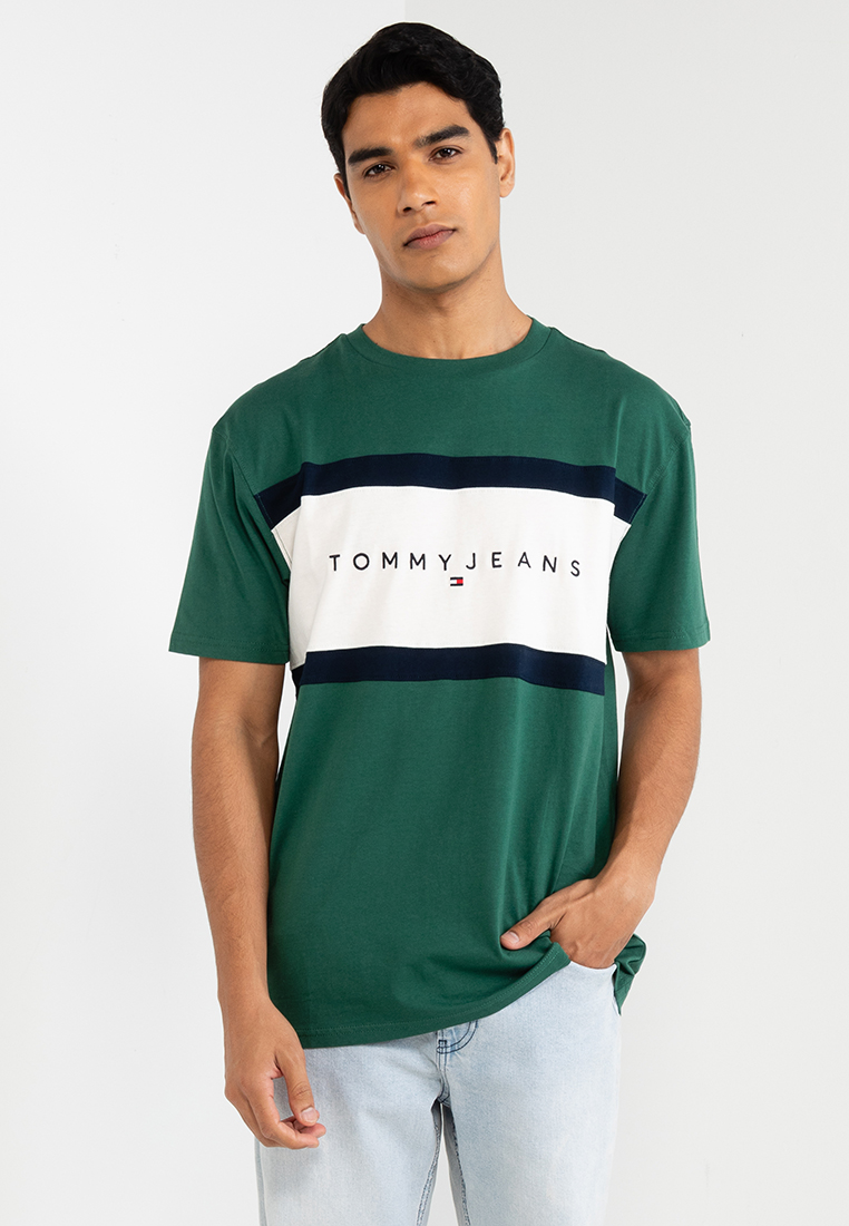 Tommy Hilfiger 常規剪裁和縫製T恤 - Tommy Jeans