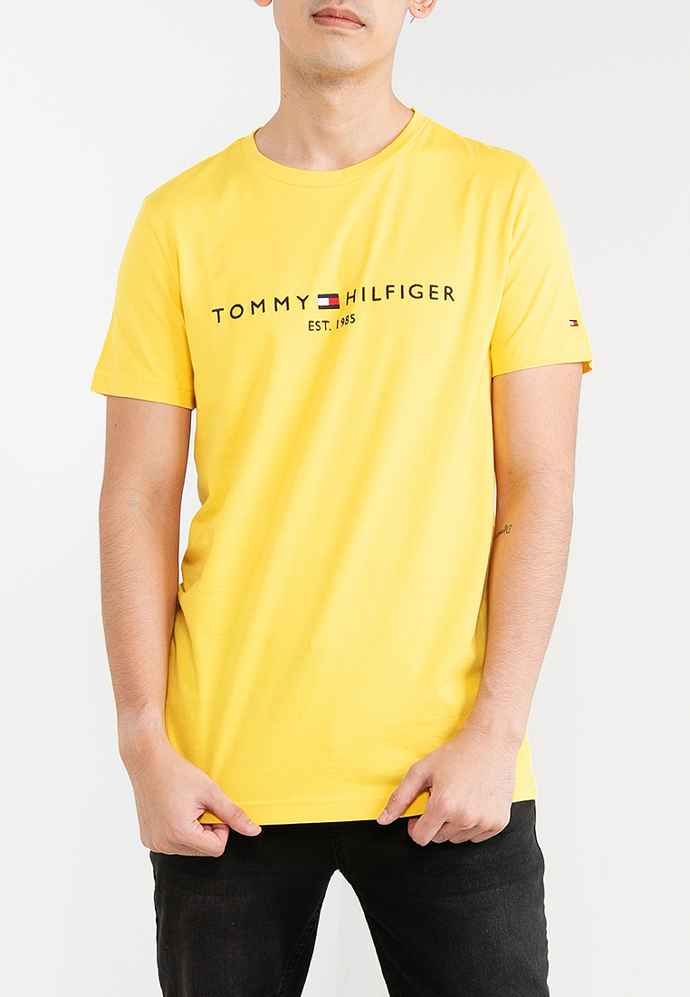 Logo Embroidery Slim T-Shirt - Tommy Hilfiger