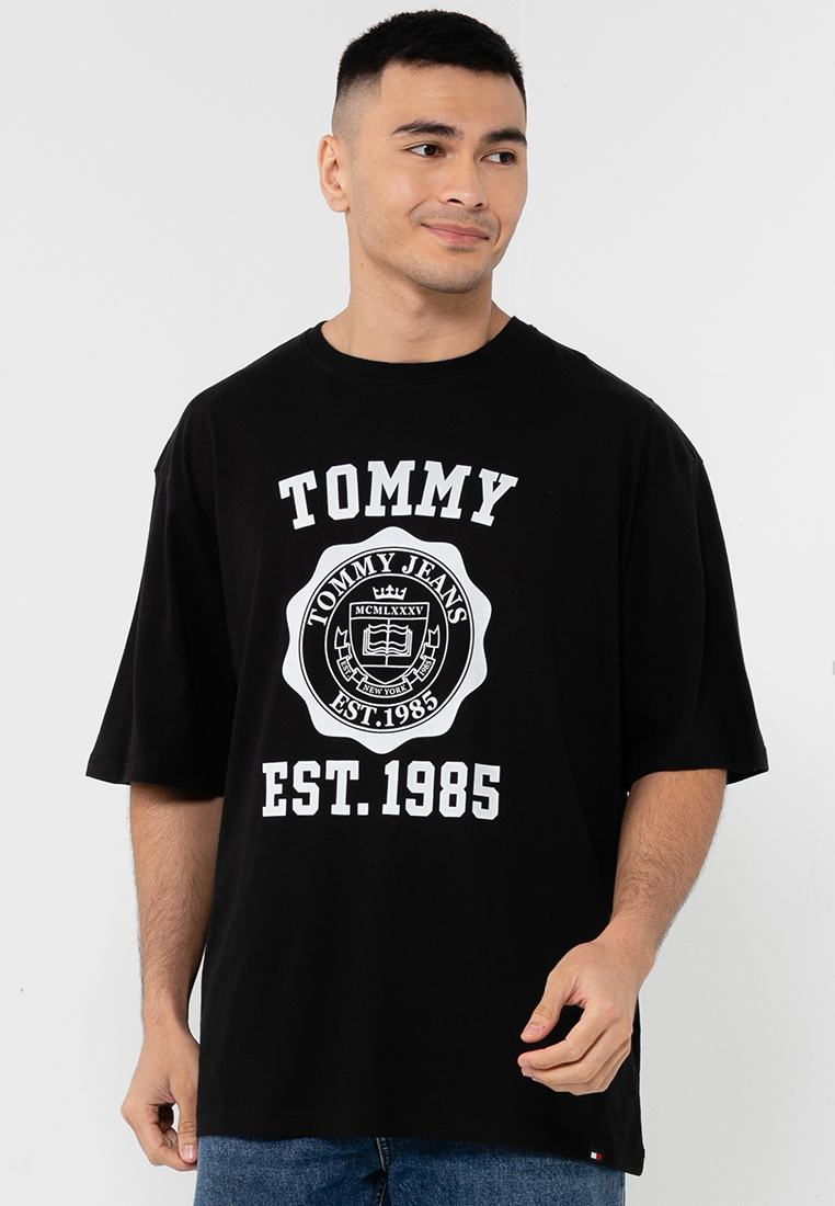 Tommy Hilfiger Oversized Crest Varsity Sport Tee - Tommy Jeans