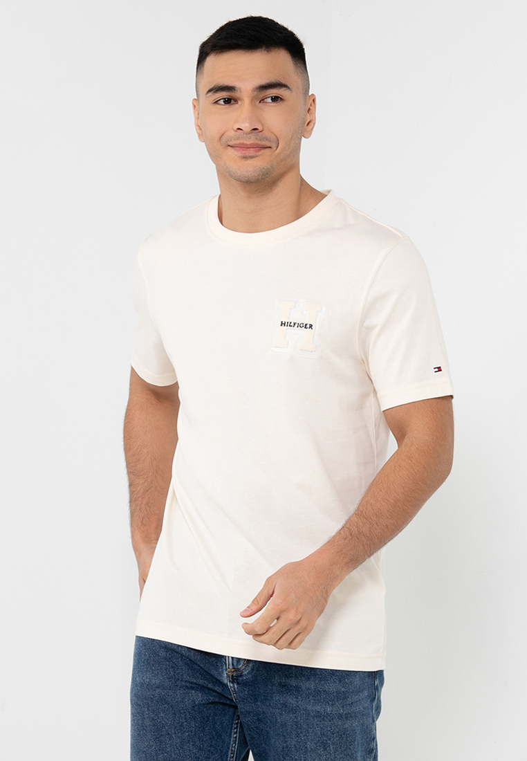 Bouclé Logo T-Shirt - Tommy Hilfiger