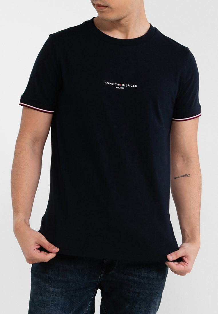 Tipped Logo Slim Fit T-Shirt - Tommy Hilfiger