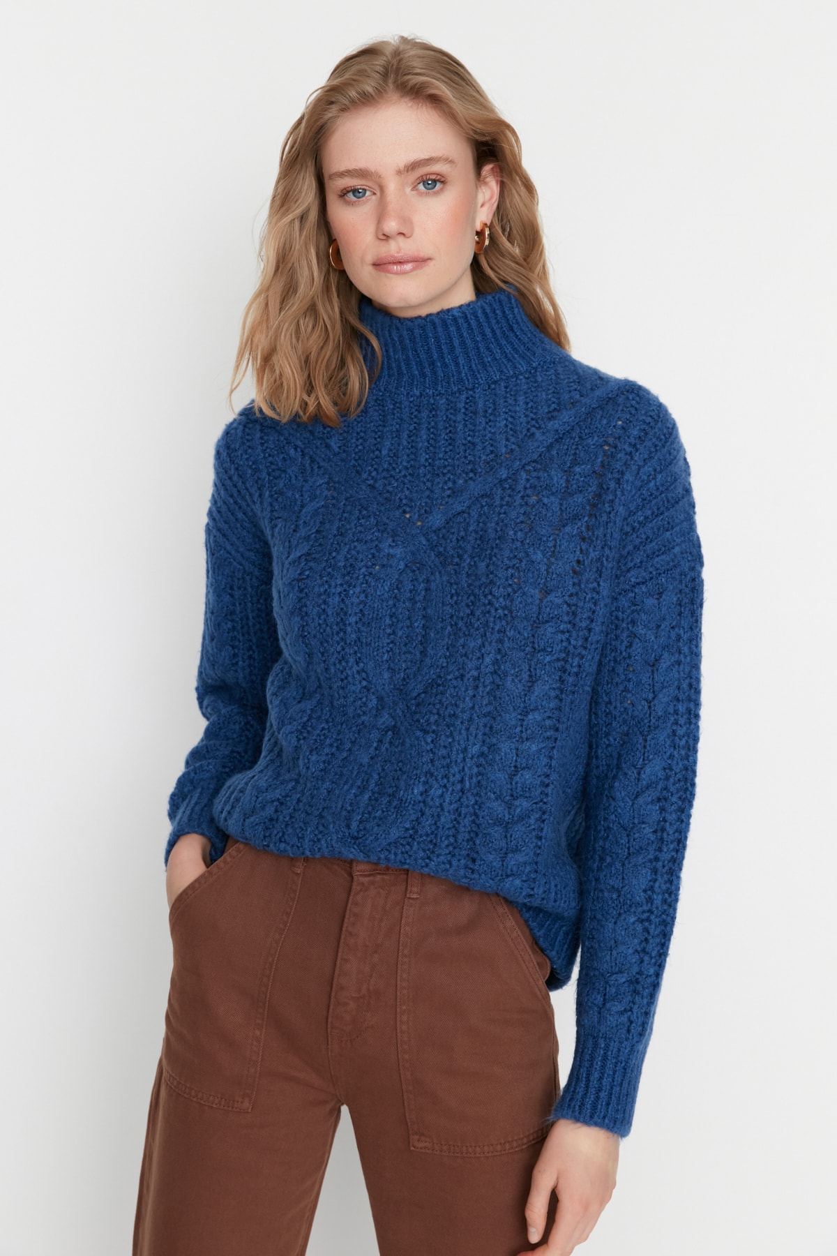 Trendyol Cable Knit Sweater