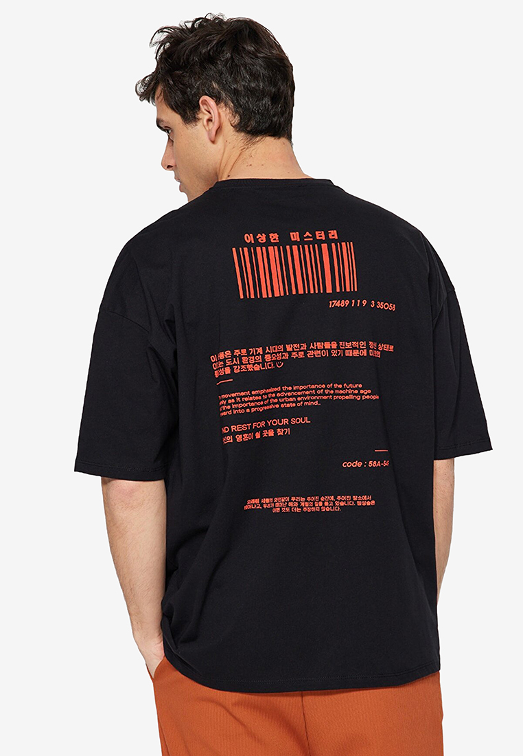 Trendyol Oversize Printed T-Shirt