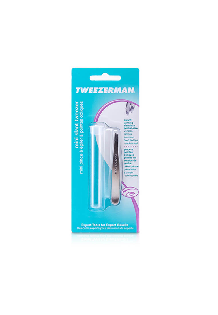 Tweezerman TWEEZERMAN - 迷你專業斜口眉夾 Mini Slant Tweezer (經典)
