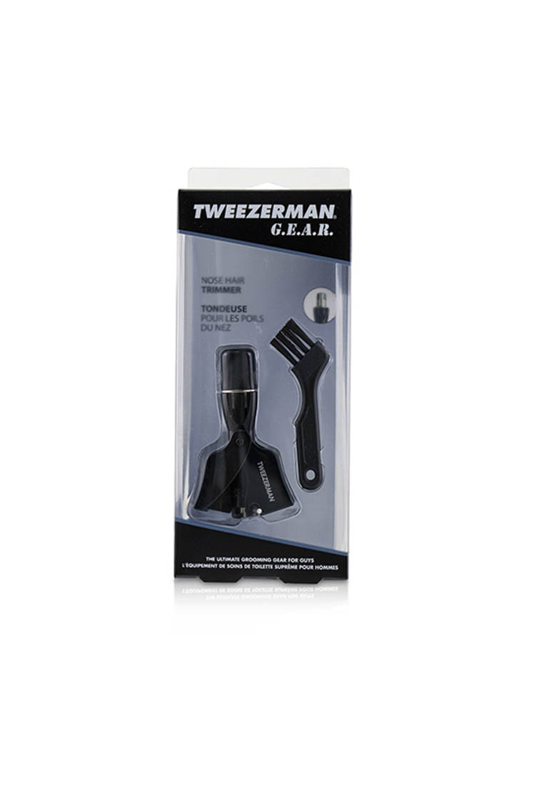 Tweezerman TWEEZERMAN - 紳仕專業鼻毛修剪器G.E.A.R. Nose Hair Trimmer With Brush 2pcs