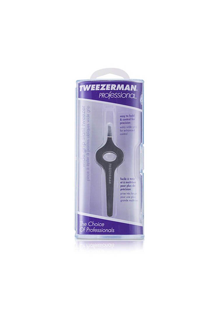 Tweezerman TWEEZERMAN - 專業廣角斜口眉夾 Professional Wide Grip Slant Tweezer