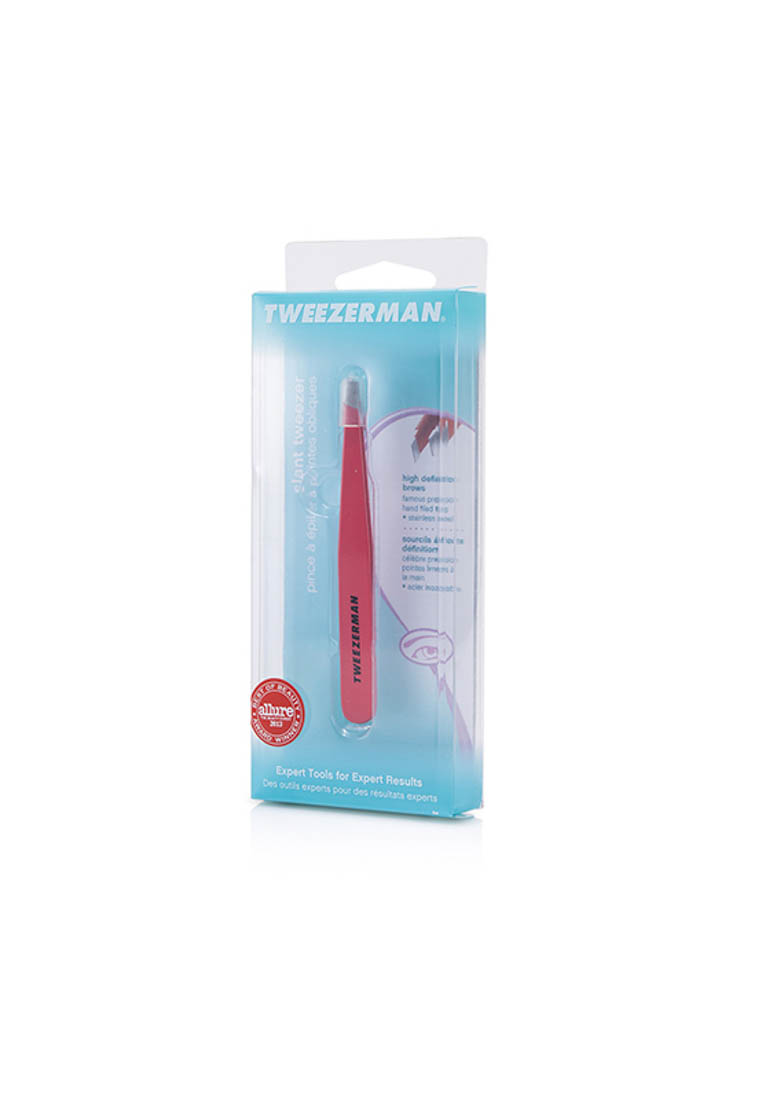 Tweezerman TWEEZERMAN - 斜口眉夾 Slant Tweezer - 時尚天竺葵顏色