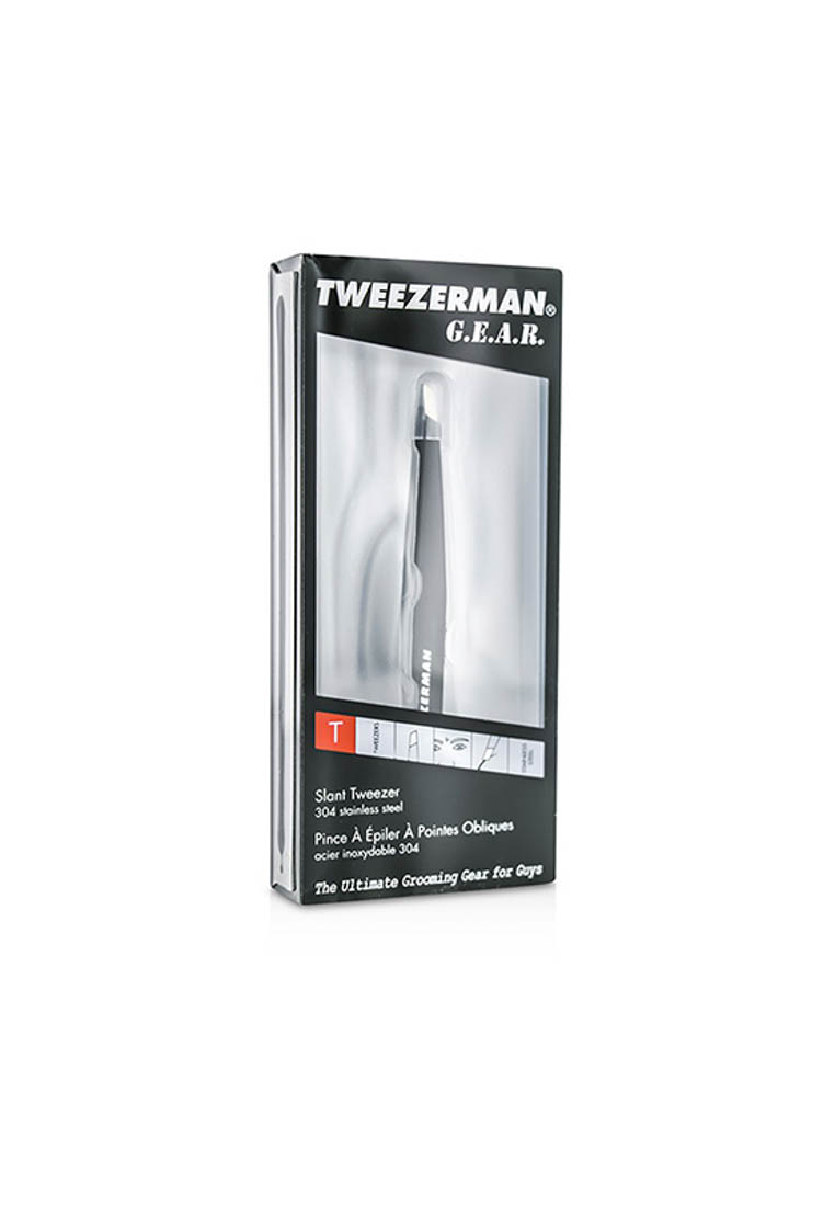 Tweezerman TWEEZERMAN - 紳仕斜口眉夾G.E.A.R. Slant Tweezer 1pc